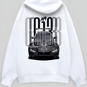 Yaveddra BMW M4 G13 Luxury Oversized Hoodie 400 GSM 100% Cotton Streetwear