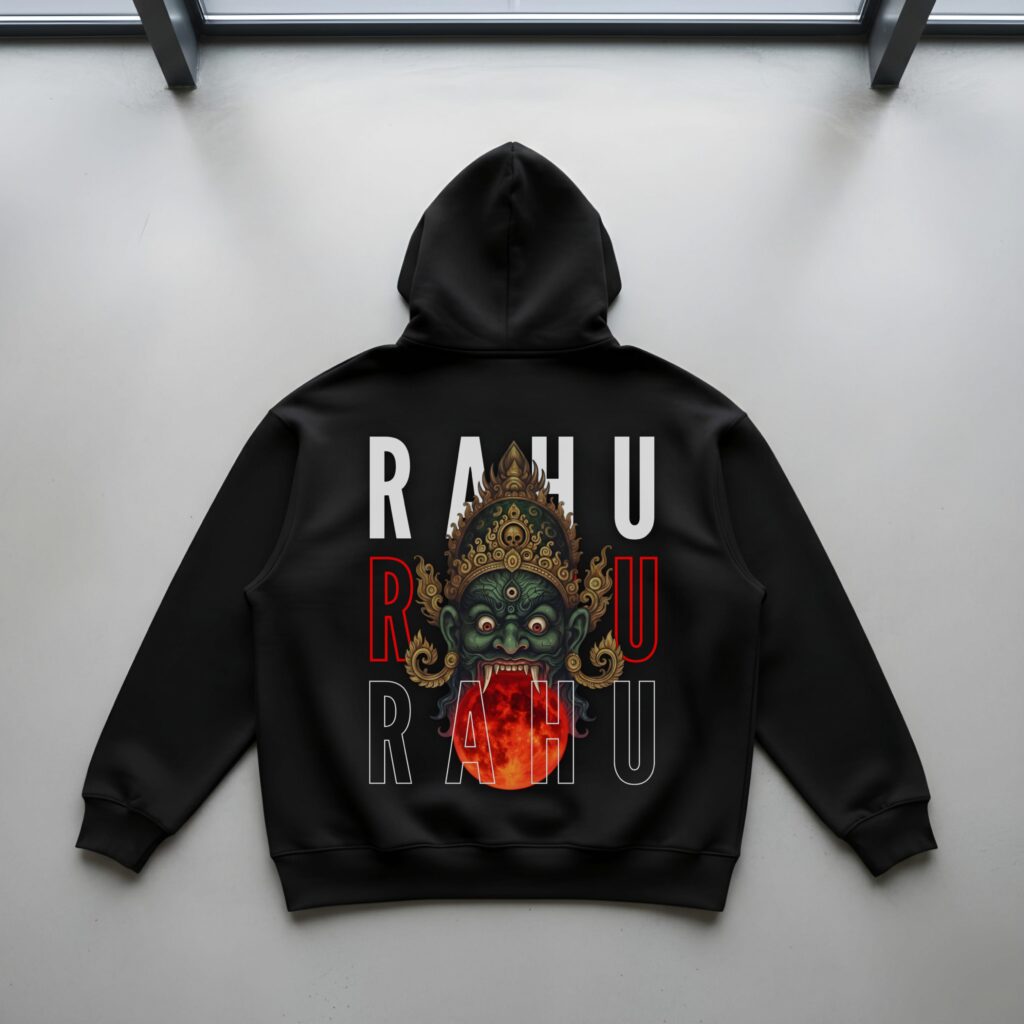 Premium oversized hoodies for men made with 400 GSM cotton featuring bold streetwear graphics in black and white.