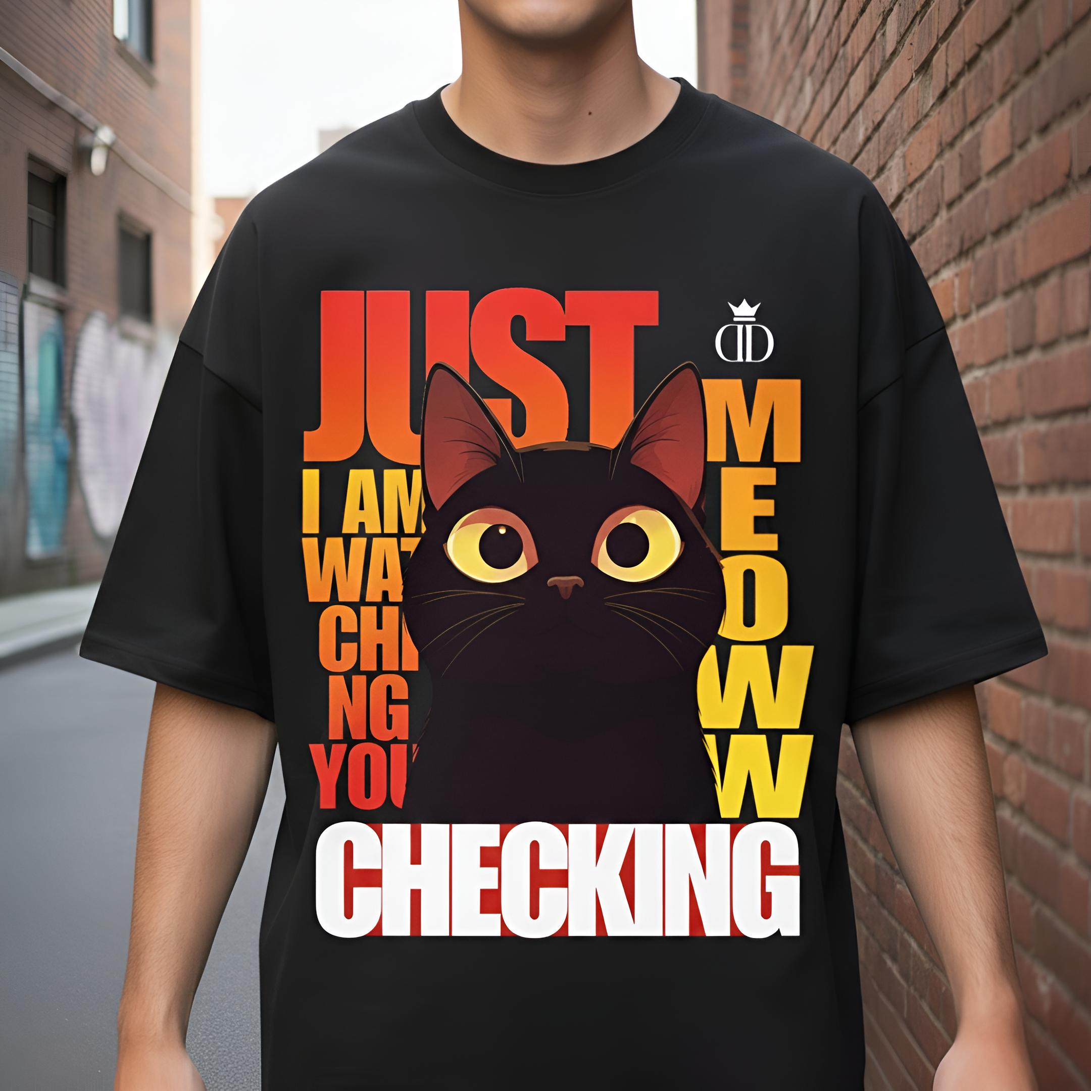 Ultimate Cat Design Oversized T-Shirt Unisex | Yaveddra Cat Design Oversized T-Shirt Unisex No. 01 by Yaveddra