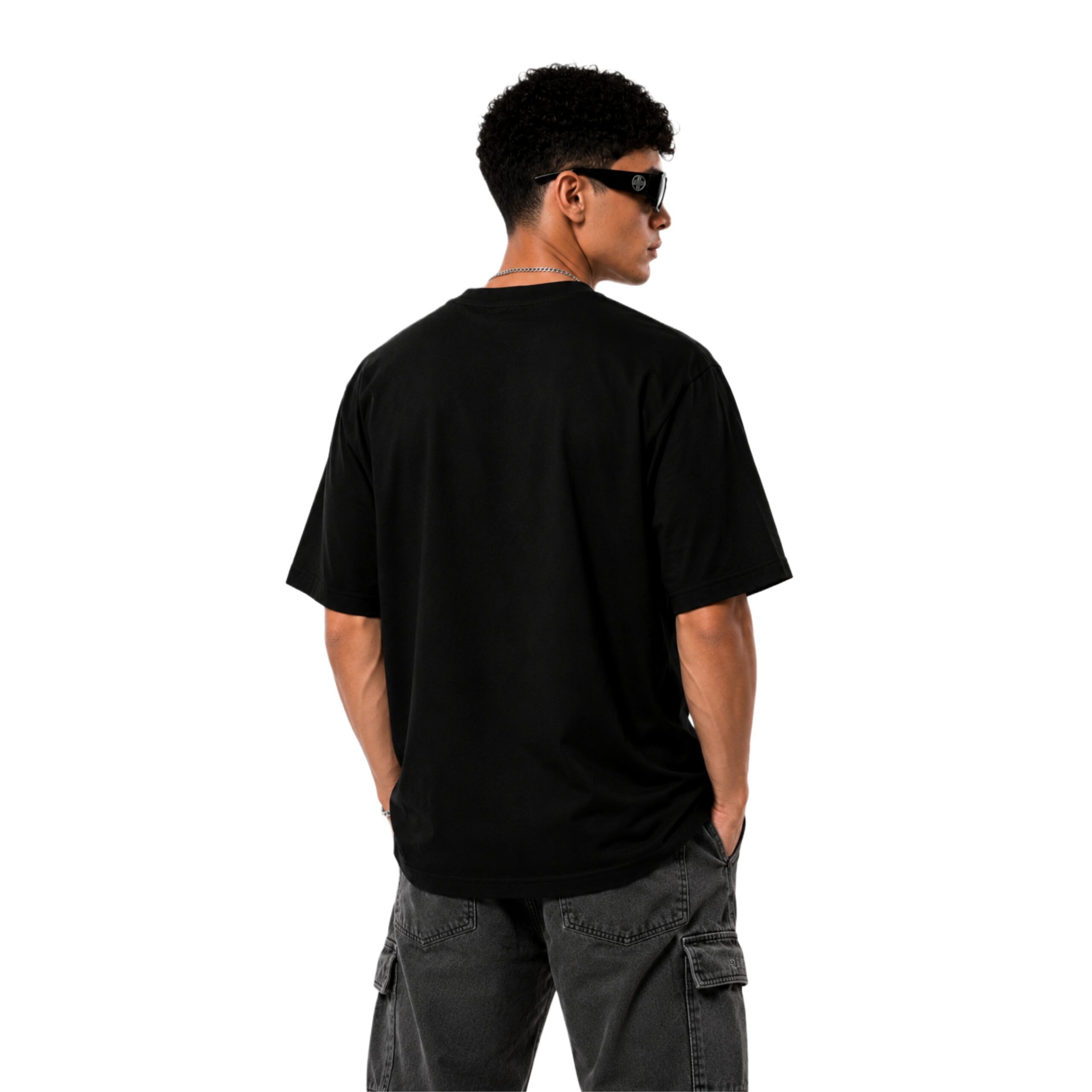 Praying Hands Graphic Oversized T-Shirt 1 Praying Hands Graphic Oversized T-Shirt - Image 4